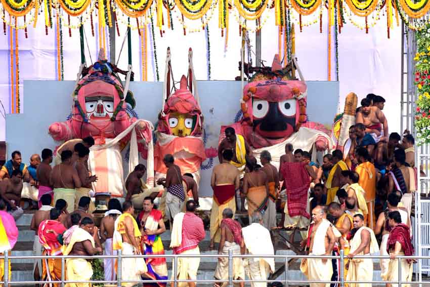Bathing Festival of Gods at&nbsp;Puri