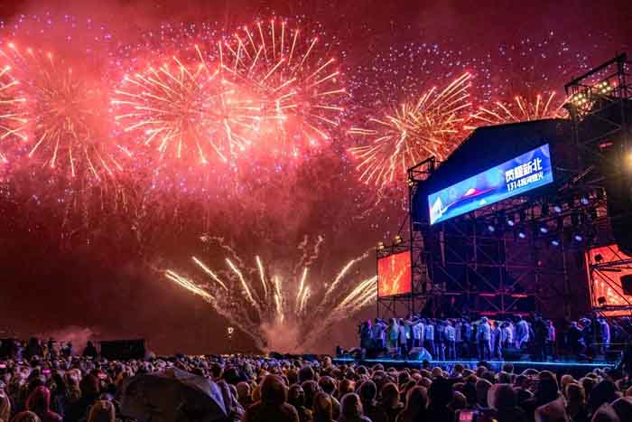 New Taipei’s 2026 Cross-River Fireworks Show Dazzles with Performers from Taiwan, Japan and South&nbsp;Korea