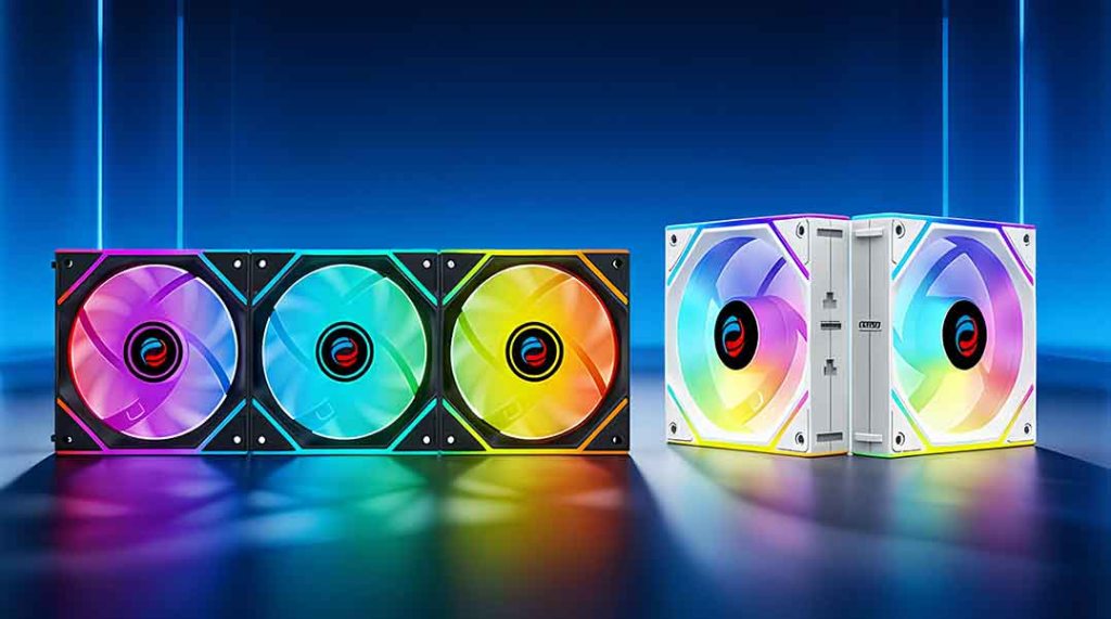 CoolWave Triple Cool Wave ARGB Magnet Fans